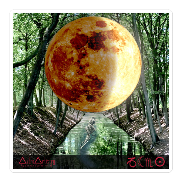 DIGITAL | square sticker | SCORPIO SUN | capricorn moon