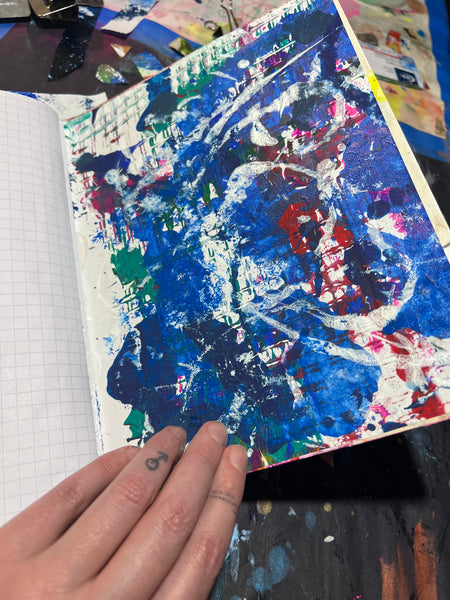 ART JOURNALS | Messy Magic Book #2301