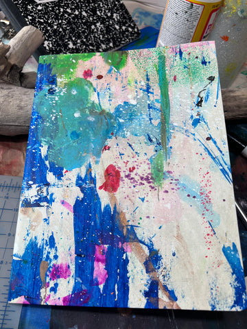 ART JOURNALS | Messy Magic Book #2305