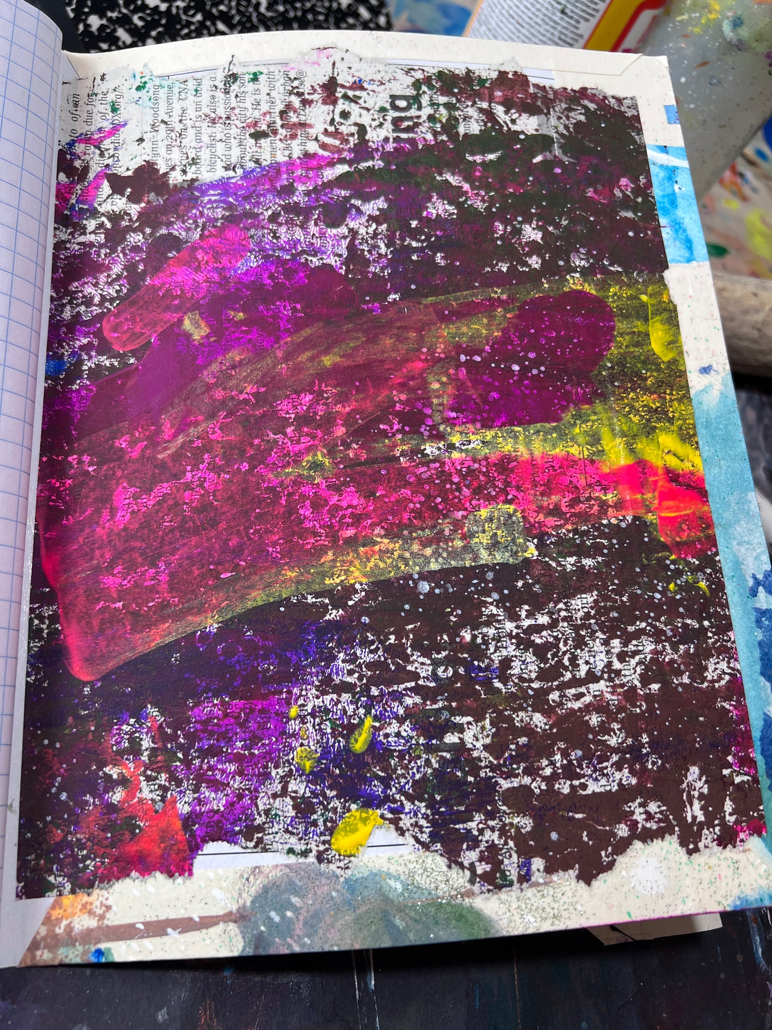 ART JOURNALS | Messy Magic Book #2304