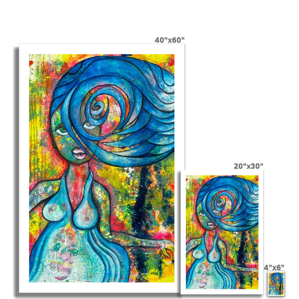 Water Goddess Fine Art Print
