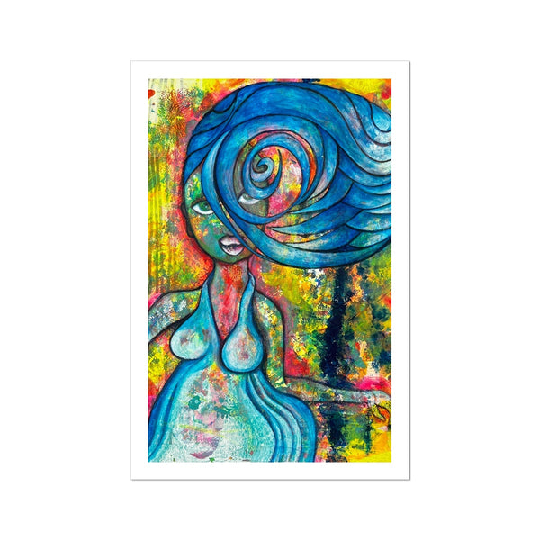 Water Goddess Rolled Eco Canvas