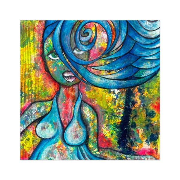 Water Goddess Wall Art Poster