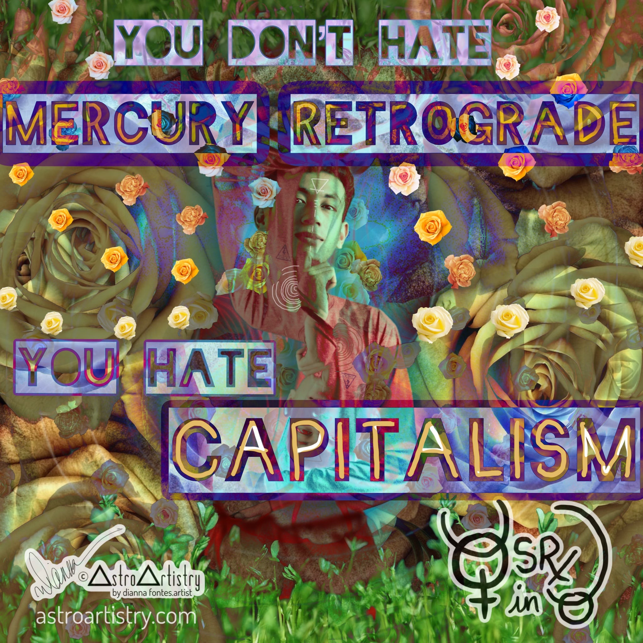 DIGITAL | sticker | You Don't Hate Mercury Retrograde, You Hate Capitalism.
