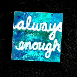 JUST BE BLOCK | always enough