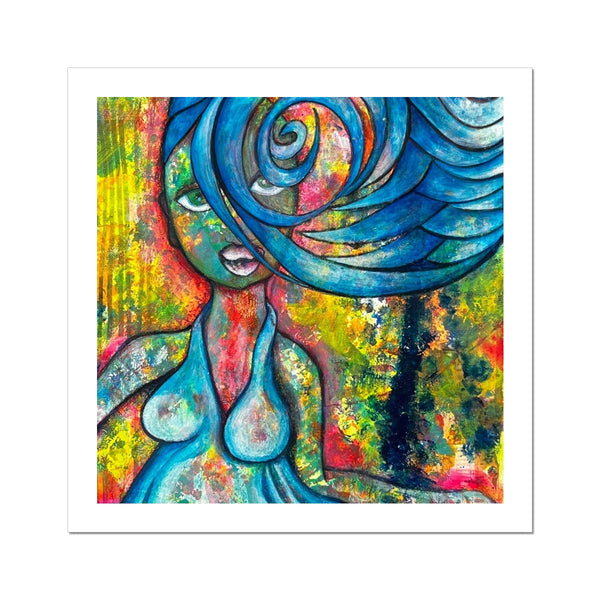 Water Goddess Rolled Eco Canvas