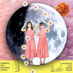 DIGITAL | square sticker | GEMINI SUN | Libra Moon