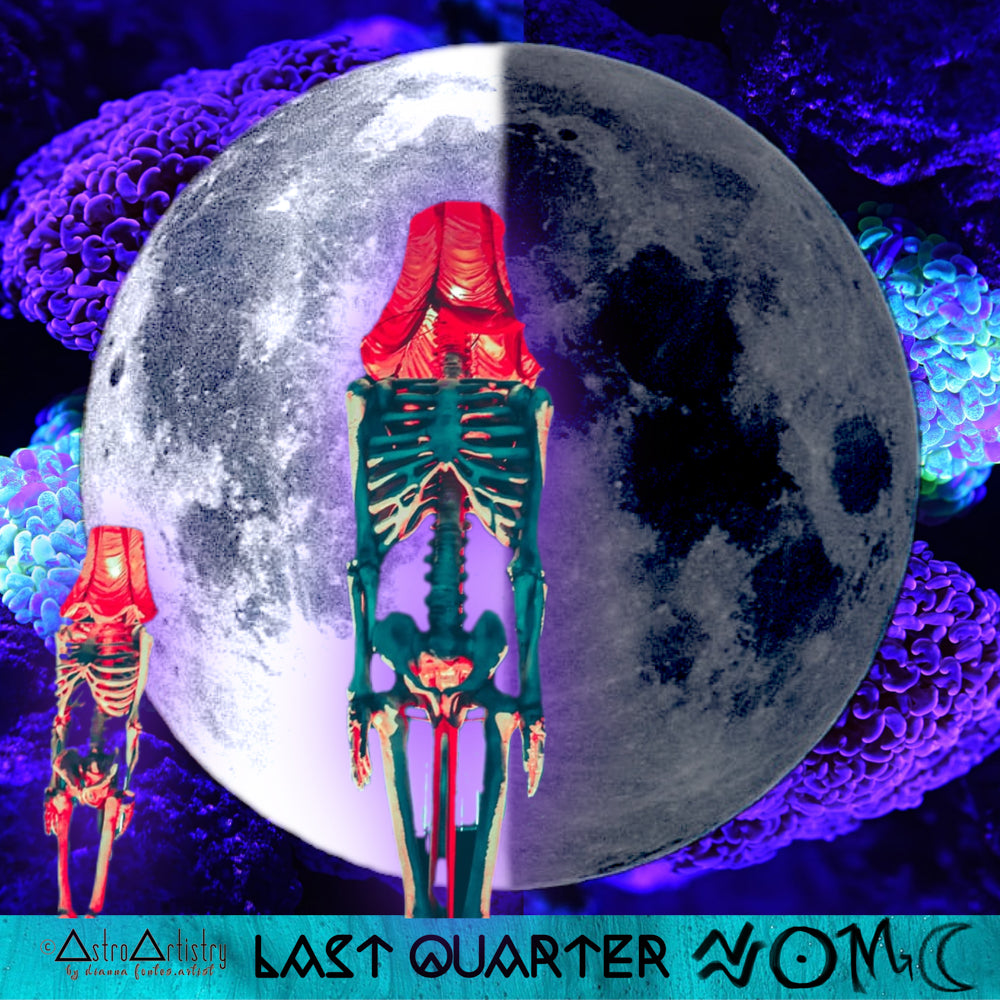 DIGITAL | square sticker | AQUARIUS SUN | scorpio moon