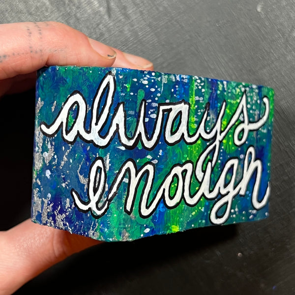 JUST BE BLOCK | always enough