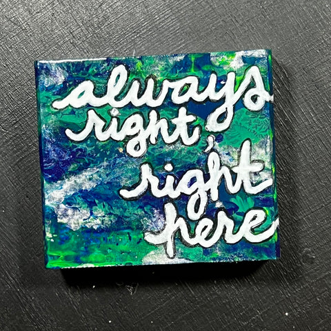 JUST BE BLOCK | always right, right here