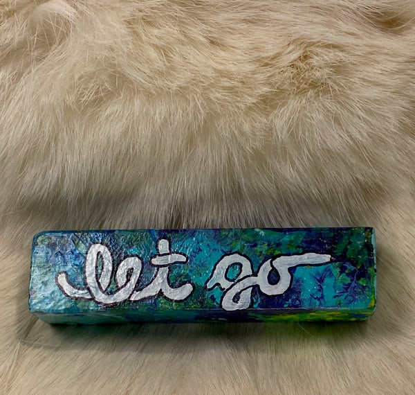 JUST BE BLOCK | hold on : let go (two sided)