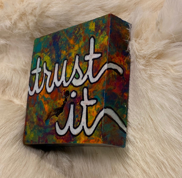 JUST BE BLOCK | trust it