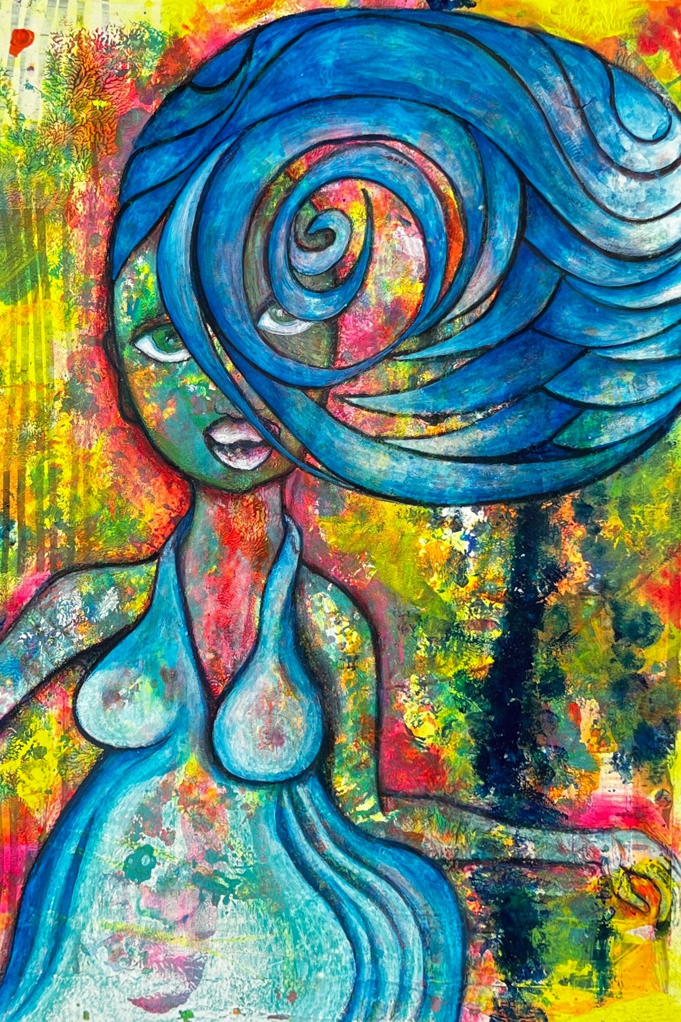 DIGITAL | postcard | Water Signs
