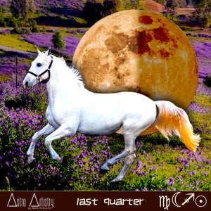 DIGITAL | square sticker | SAGITTARIUS SUN | virgo moon