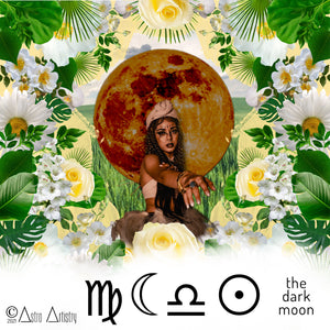 DIGITAL | square sticker | LIBRA SUN | virgo moon