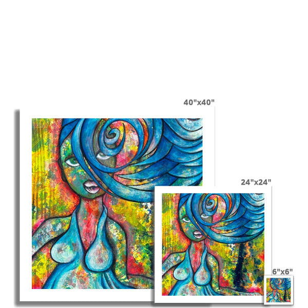 Water Goddess Rolled Eco Canvas