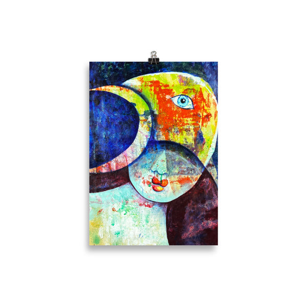 DIGITAL | prints | Cat Lady