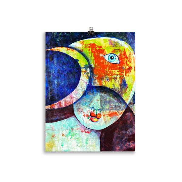 DIGITAL | prints | Cat Lady