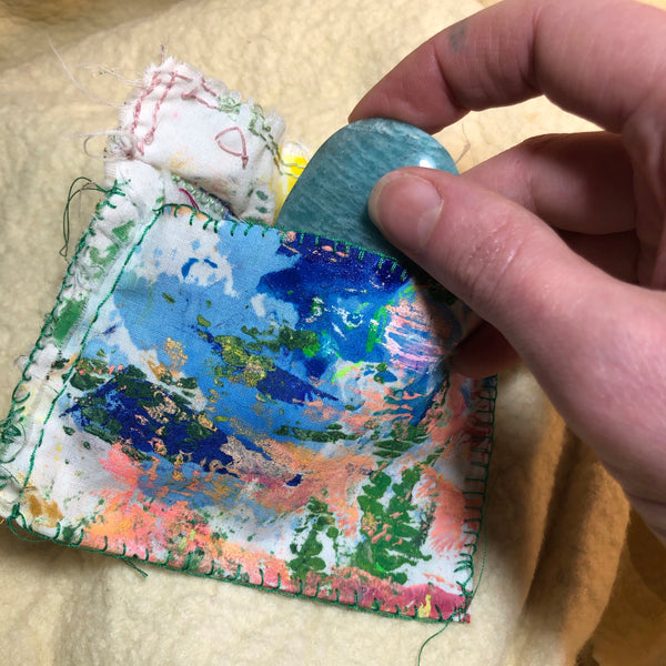 WITCH STITCH | Pouch: spring ferns