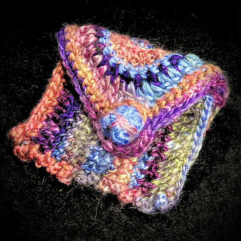 WITCH STITCH | pouch with button: Pisces Season