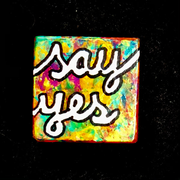 JUST BE BLOCK | say yes