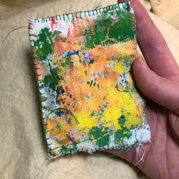 WITCH STITCH | Pouch: spring ferns
