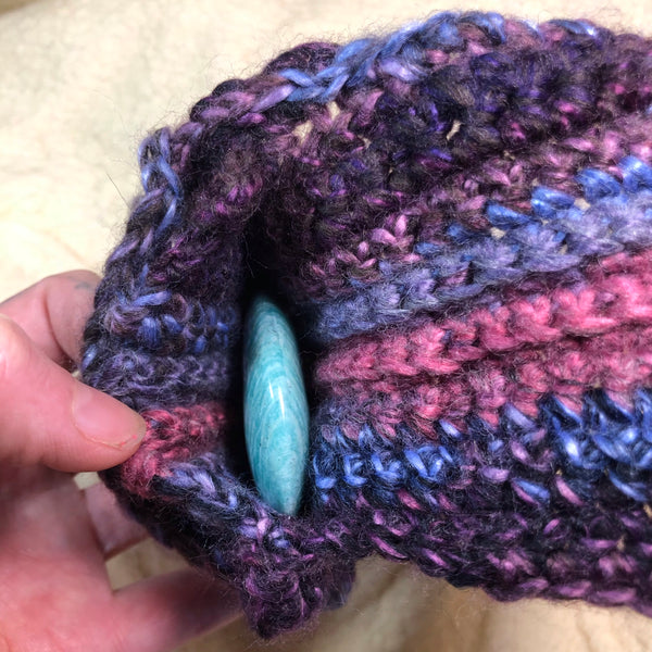 WITCH STITCH | pouch with strap : Pisces Season