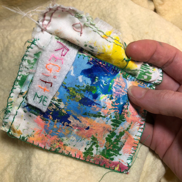 WITCH STITCH | Pouch: spring ferns