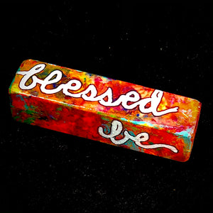 JUST BE BLOCK | blessed be (two sided)