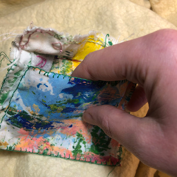 WITCH STITCH | Pouch: spring ferns