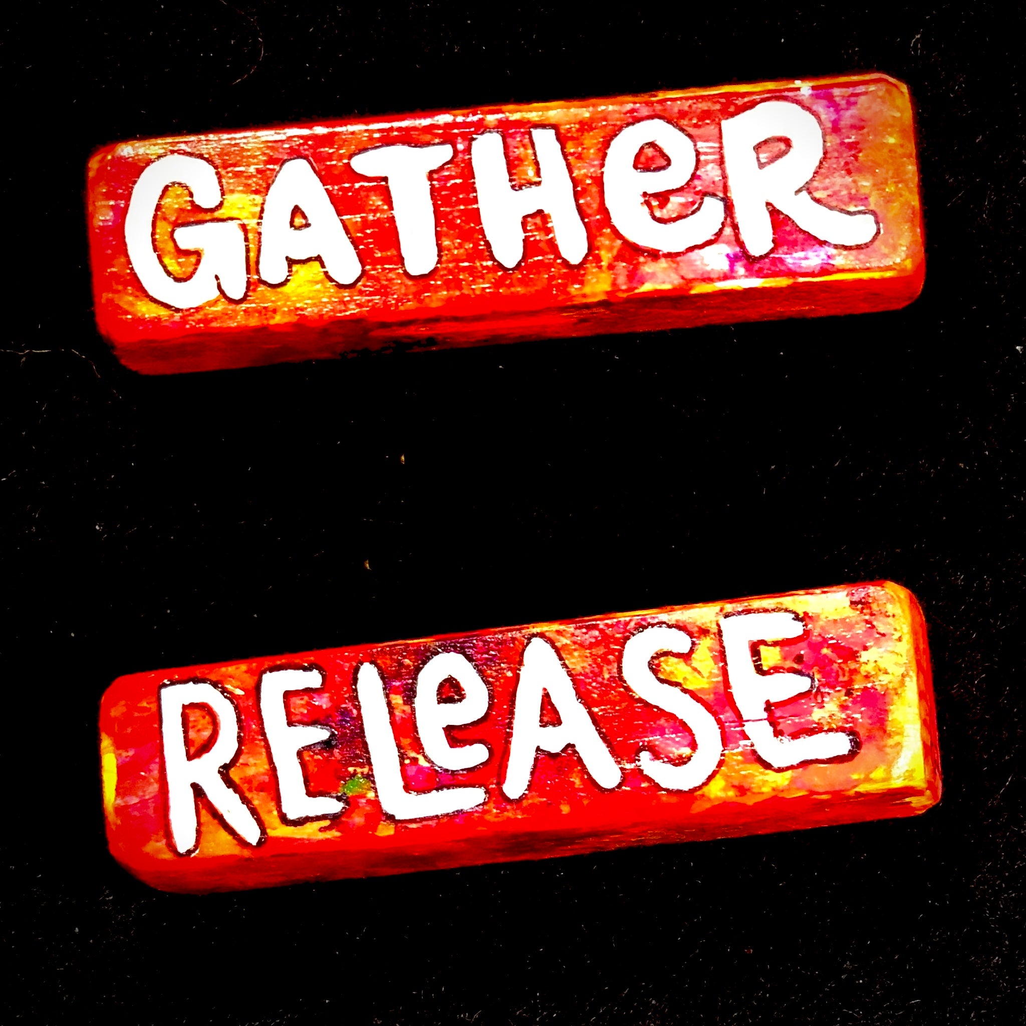 JUST BE BLOCK | gather : release (two sided)