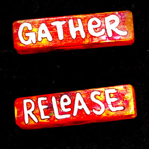 JUST BE BLOCK | gather : release (two sided)