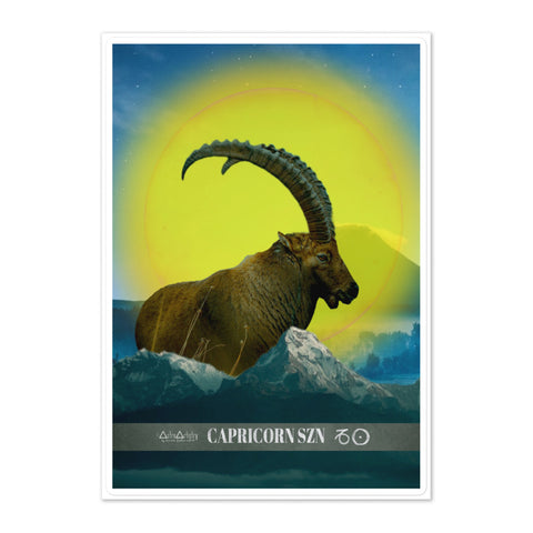 DIGITAL | Journal Cover Sticker | capricorn season