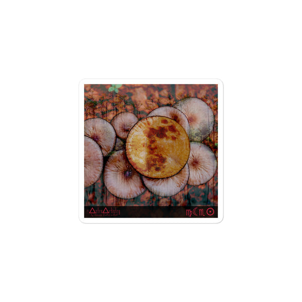 DIGITAL | square sticker | SCORPIO SUN | virgo moon