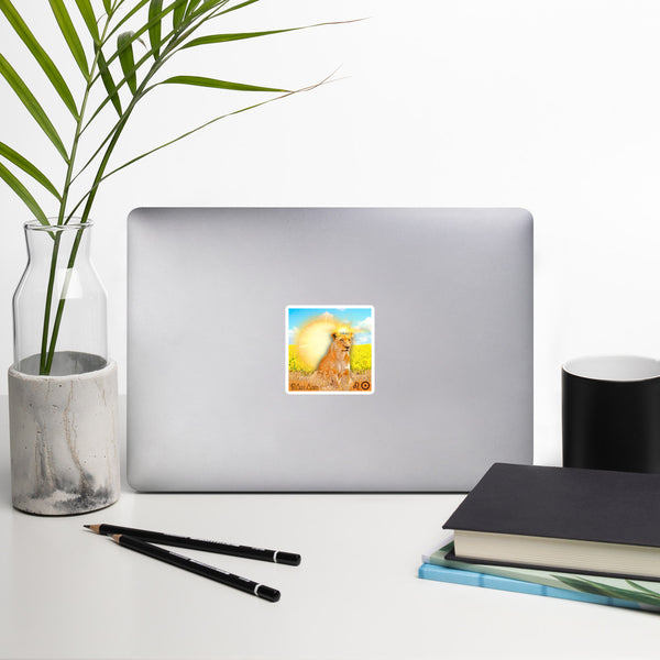 DIGITAL | square sticker | LEO SUN SEASON | 2021