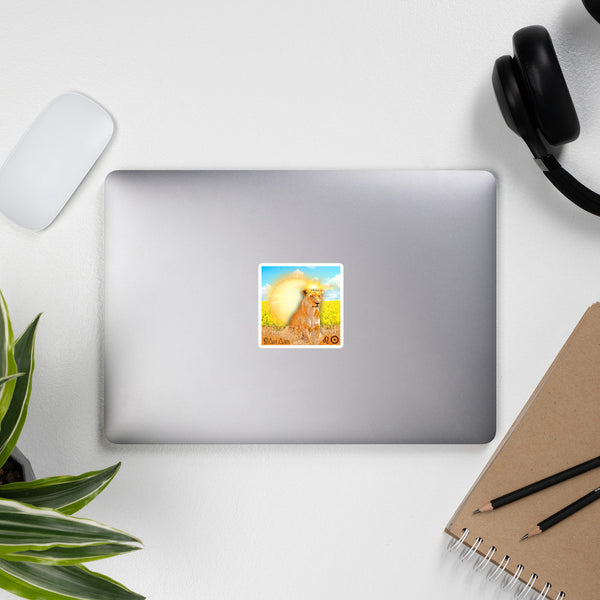 DIGITAL | square sticker | LEO SUN SEASON | 2021