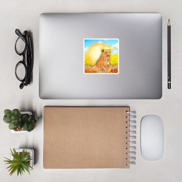 DIGITAL | square sticker | LEO SUN SEASON | 2021
