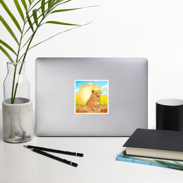 DIGITAL | square sticker | LEO SUN SEASON | 2021