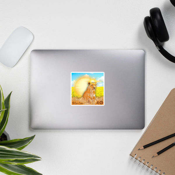 DIGITAL | square sticker | LEO SUN SEASON | 2021
