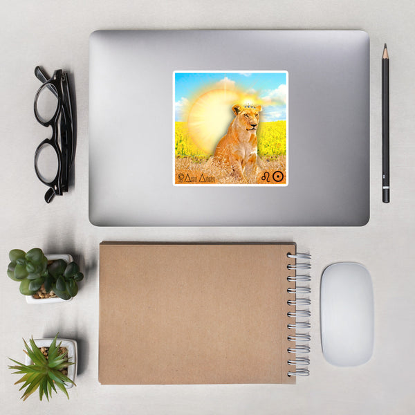 DIGITAL | square sticker | LEO SUN SEASON | 2021