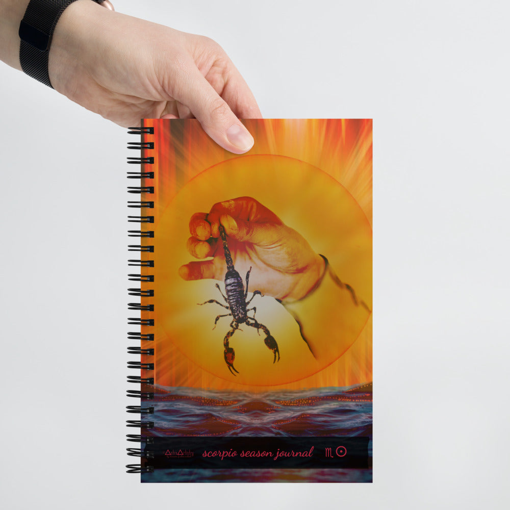 DIGITAL | Scorpio SZN Notebook | BLANK JOURNAL